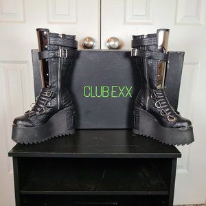 Club Exx Goth Boots